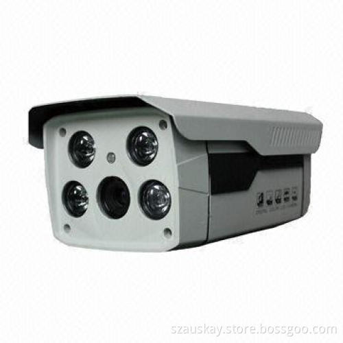 Network IP cameras, 80 IR distance and 1/3-inch CMOS, weather-resistant and waterproof